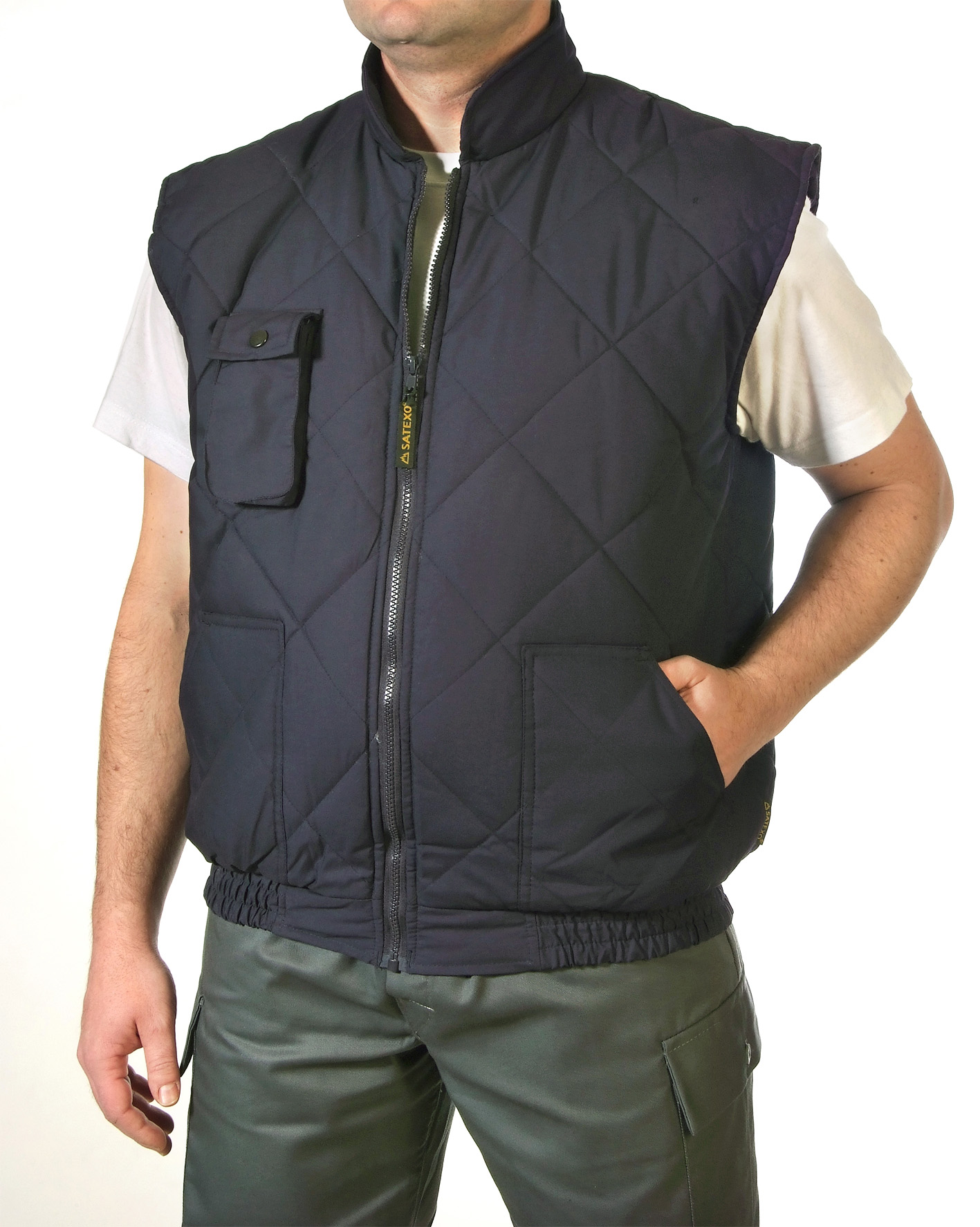Padded vest short Image