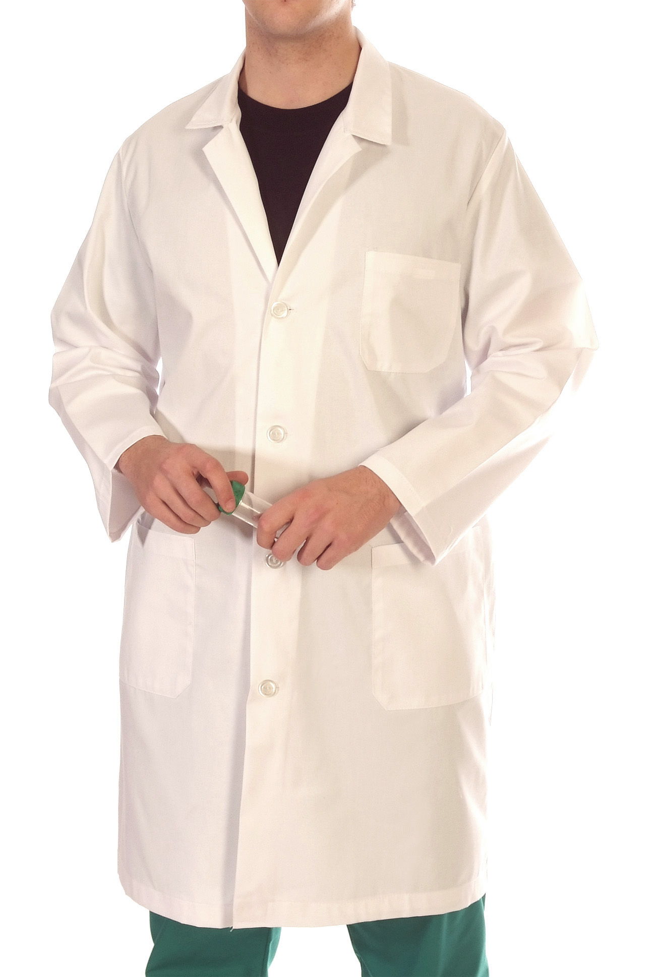 mens lab coat Image