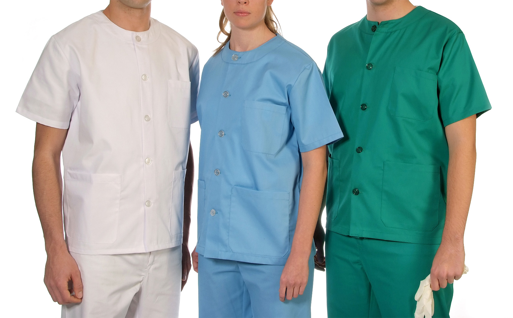 Scrub top round neck Image