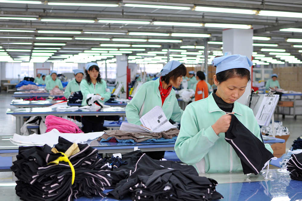 ropa fabricada en china